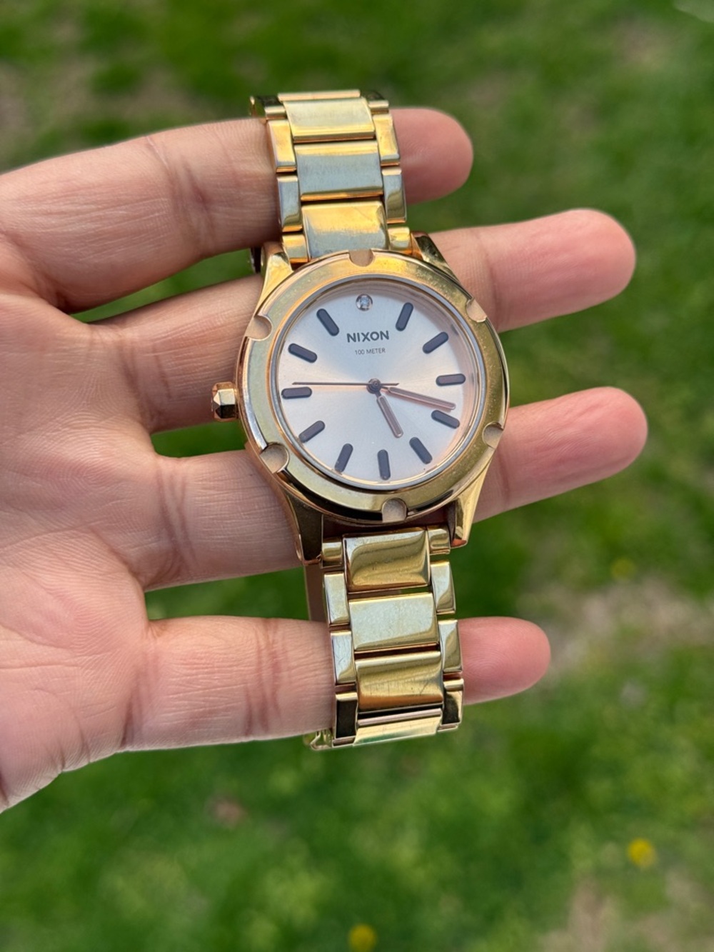 Nixon Women's Gold Stainless Steel Watch The Camden Watch - Picture 4 of 9